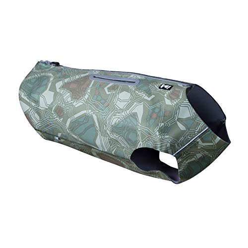 Hurtta Schwimmweste Jagd Sportler Hundeweste Grün Camo L von Hurtta