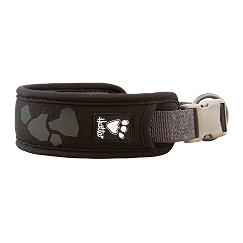 Hurtta Weekend Warrior Hundehalsband, Raben, 25,4–35,6 cm von Hurtta