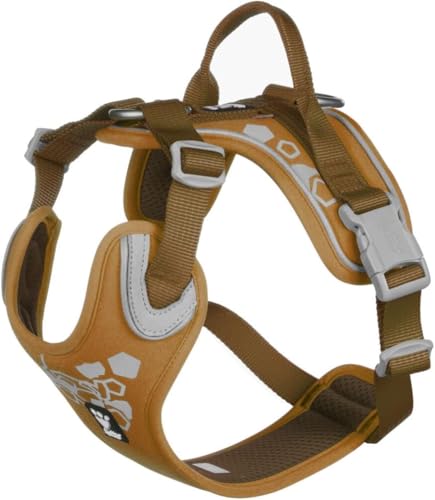 Hurtta Weekend Warrior Hundegeschirr, Brustgeschirr für Hunde, Desert-Braun, 45-60 cm von Hurtta