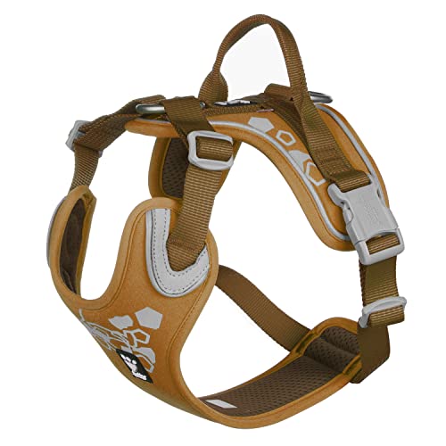 Hurtta Weekend Warrior Hundegeschirr, Brustgeschirr für kleine Hunde, Desert-Braun, 40-45 cm von Hurtta