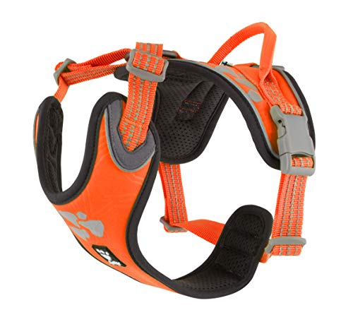 Hurtta Weekend Warrior Hundegeschirr für Hunde, Orange 40-45 cm von Hurtta