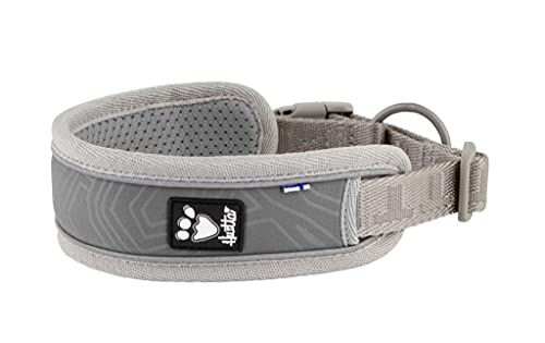 Venture Hundehalsband, gepolstert, Größe M, 35-45 cm, Grau von Hurtta