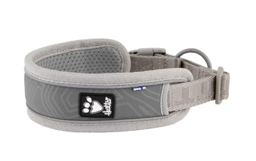 Venture Hundehalsband, gepolstert, Größe XL, 55 – 65 cm, Grau von Hurtta