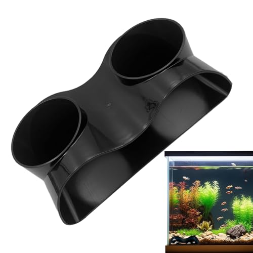 Aquarium-Höhlenunterstand, Fischverstecktunnel, 17,5 x 8,8 cm, natürliches Kurven-Design, Zwei-Loch-Struktur, sicheres harmloses Material für Bettas, Wasserlebenbeobachtung, Aquarium-Dekoration Aquarium-Höhlenunterstand, Fischverstecktunnel, 17,5 x 8,8 cm, natürliches Kurven-Design, Zwei-Loch-Struktur, sicheres harmloses Material für Bettas, Wasserlebenbeobachtung, Aquarium-Dekoration von Huvqianu