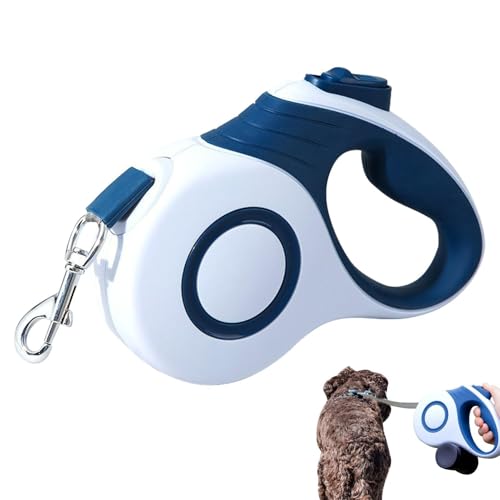 Einziehbarer Hundevorsprung, Blei für mittlere Hunde,Walking Retractable Hundekabel 9.84ft - Haustier-Blei-Traktionseil mit Schnellschlossbremse zum Camping von Huvqianu