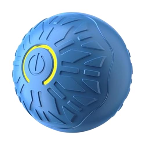 Huvqianu Hundespielzeug für Spielzeit, Smart Dog Ball, Vibrationsball für Hunde, Automatisches Hundespielzeug, Haustier Spielball, Hundespielzeug für Spaß, Urlaub Hundespielzeug, Schütteln Hundeball von Huvqianu