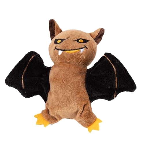 Huvqianu Plush Bat Toy, Bat Kitten Teething Toy, Sound Making Plush Cat Toy, Funny Bat-Shaped Cat Toy, Cat Toys to Keep Them Busy, Interactive Plush Chew Toys for Indoor Cats von Huvqianu