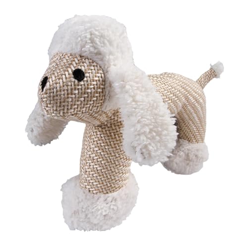 Huvqianu Plush Dog Chew Toy, Soft Stuffed Animal, 11.81x1.97x7.87inch Tooth Cleaning Design, Reinforced Stitching, Small Medium Large Dogs, Interactive Squeaky Toy for Playtime and Comfort von Huvqianu