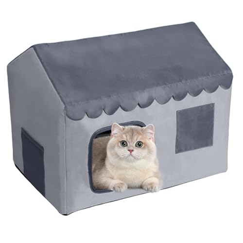 Katzenkühlhaus, belüfteter Haustierschutz, Ganzjahres-Kühlmöbel 38 cm, geräumiges Komfortables Design, Innen- und Außenbereich, Garage, Balkon Katzenkühlhaus, belüfteter Haustierschutz, Ganzjahres-Kühlmöbel 38 cm, geräumiges Komfortables Design, Innen- und Außenbereich, Garage, Balkon von Huvqianu