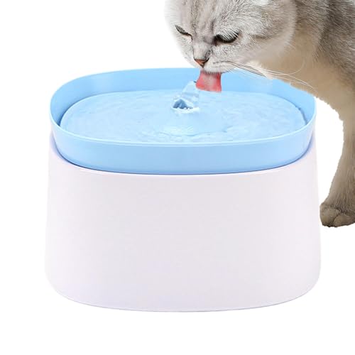 Pet Drinking Fountain, USB-Powered Cat Water Dispenser, Removable Dog Water Bowl, Automatic Hydration System, Portable Travel Fountain for Pets, 4.41 Inches, 624g von Huvqianu