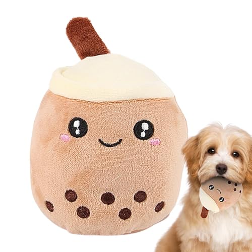 Plush Dog Toy, Soft Bubble Tea, Stuffed Animal Pillow, Cartoon Hugging Pillow, Plush Tea Pillow, Reduces Boredom Toy, Dog Cat Pillow, Plush Pillow Toy, Bubble Tea Pillow, Cartoon Dog Toy, Soft Plush T von Huvqianu