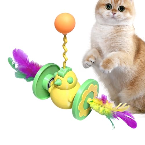 Huxibai Katzenangel Spielzeug - Kükenförmige Wackelpuppe | Kätzchen Spielball Interaktives Haustierzubehör für Zuhause Training Jagd Innen Außen Hinterhof Garten Wohnung Reise Böden Teppiche Huxibai Katzenangel Spielzeug - Kükenförmige Wackelpuppe | Kätzchen Spielball Interaktives Haustierzubehör für Zuhause Training Jagd Innen Außen Hinterhof Garten Wohnung Reise Böden Teppiche von Huxibai