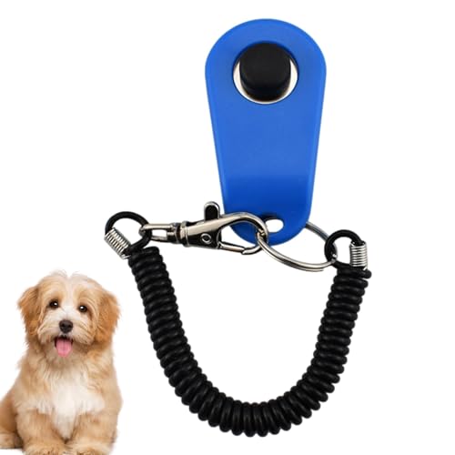 Clicker für Hundetraining mit Handschlaufe - Clicker für Hundetraining | Verhaltens-Trainingshilfe | Welpen Clicker mit Handschlaufe | Clicker Pe von Huyeruie