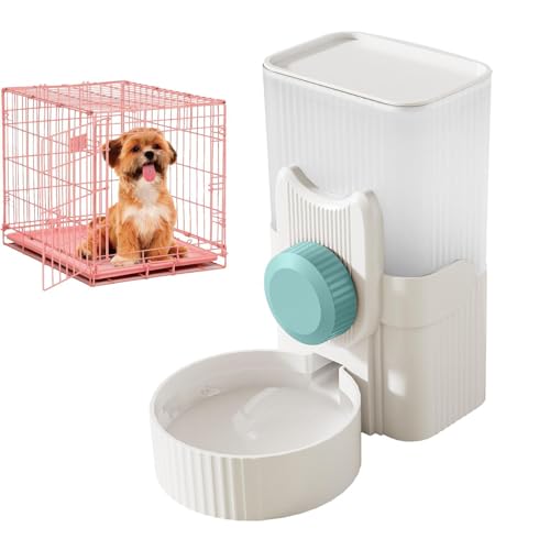 Futterspender, automatischer Futterspender für Katzen und Wasserspender – Automatisches Nachfüllen, Haustier-Trinknapf für Hunde, Katzen, Chinchillas, Igel, Frettchen Futterspender, automatischer Futterspender für Katzen und Wasserspender – Automatisches Nachfüllen, Haustier-Trinknapf für Hunde, Katzen, Chinchillas, Igel, Frettchen von Huyeruie