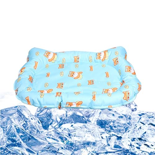 Huyeruie Kühlmatte für Hunde, weiches Eiskissen, Katzengel, bissfest, Haustierzubehör, langlebig, Kühlkissen für Käfig, Sofa, Boden, Auto Huyeruie Kühlmatte für Hunde, weiches Eiskissen, Katzengel, bissfest, Haustierzubehör, langlebig, Kühlkissen für Käfig, Sofa, Boden, Auto von Huyeruie