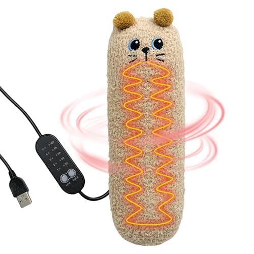 Huyeruie Plüsch-Heizkissen – Mehrzweck-Heizkissen für Katzen, USB-Heizkissen, Tier-Heizkissen mit Timer für Zuhause, Firma, Auto, Reisen Huyeruie Plüsch-Heizkissen – Mehrzweck-Heizkissen für Katzen, USB-Heizkissen, Tier-Heizkissen mit Timer für Zuhause, Firma, Auto, Reisen von Huyeruie