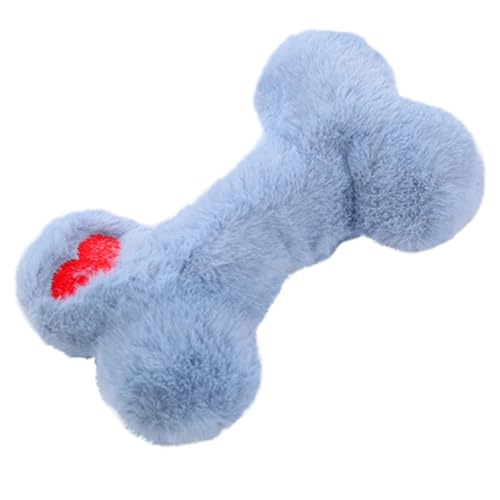 Quietschendes Hundespielzeug aus Plüsch in Knochenform, Kauspielzeug in Knochenform, Welpenknochenform, tragbares, weiches Kauspielzeug für Hunde, Knochenform, Plüsch-Kauspielzeug für Welpen, kleine Quietschendes Hundespielzeug aus Plüsch in Knochenform, Kauspielzeug in Knochenform, Welpenknochenform, tragbares, weiches Kauspielzeug für Hunde, Knochenform, Plüsch-Kauspielzeug für Welpen, kleine von Huyeruie