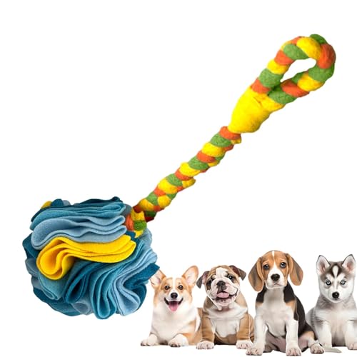 Snuffle Ball Für Hunde Auf Der Futtersuche - Interaktives Snuffle Ball Spielzeug Für Hunde | Weicher Ballspender Für Hunde | Weiches Puzzle-Spielzeug Für Hunde | Stimulierendes Spielzeug Für Gehirsche von Huyeruie