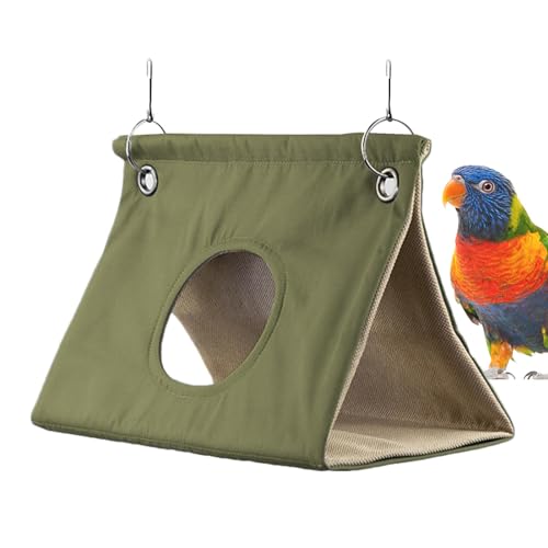 Vogelhängematte | Papageienversteck | Warmes Nesthaus, -Kuschelhöhle, sicheres Haus für kleine bis mittelgroße Vögel, Sittiche, Nymphensittiche Vogelhängematte | Papageienversteck | Warmes Nesthaus, -Kuschelhöhle, sicheres Haus für kleine bis mittelgroße Vögel, Sittiche, Nymphensittiche von Huyeruie