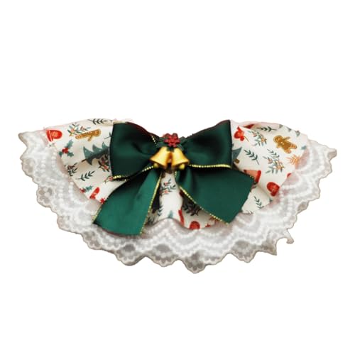 Weihnachts-Hunde-Lätzchen, weich, verstellbar, Weihnachtshunde-Lätzchen, Spitze, niedliches Haustierzubehör, wendbar, atmungsaktiv, Haustierschal für Katzen Weihnachts-Hunde-Lätzchen, weich, verstellbar, Weihnachtshunde-Lätzchen, Spitze, niedliches Haustierzubehör, wendbar, atmungsaktiv, Haustierschal für Katzen von Huyeruie