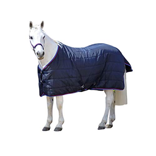 Hy Equestrian 2021 Signature 250g Stalldecke 2797 - Navy von Hy Equestrian