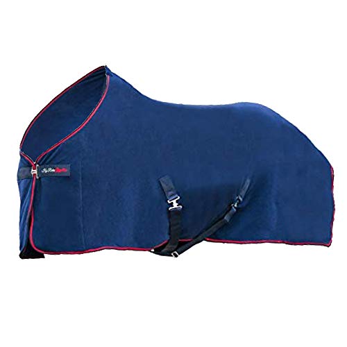 Hy Equestrian Signature Fleecedecke - Navy von Hy Equestrian