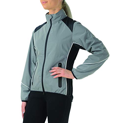 Hy Equestrian Hyviz Damen Silva Flash Reflektierende Jacke - Reflektierendes Silber von HyVIZ