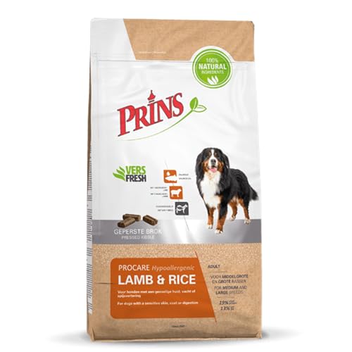 Prins 3 KG procare lam/rijst hondenvoer von HybridSupply