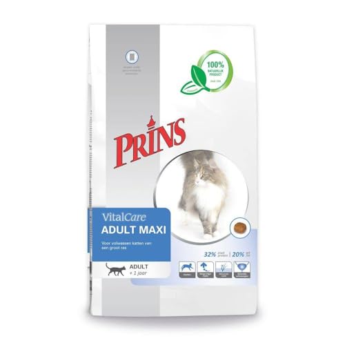 Prins VitalCare Adult Maxi 1,5 kg Katzenfutter Trockenfutter für aktive größere Katzen - knusprige Brocken von HybridSupply