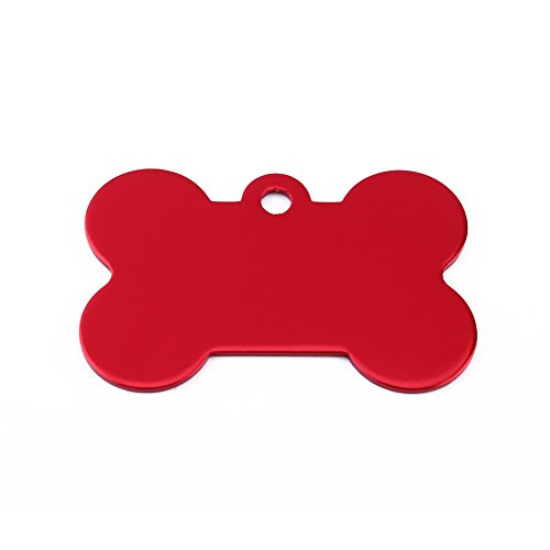 Haustier ID Tag Knochenform, Doppelseitige Hundekatze Haustier Name Telefonnummer ID Tag von Hztyyier