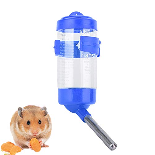 80 Ml Hamster-Wasserflasche, Tropf-Kleintier-Wasserflasche, Automatischer Spender für Zwerghamster, Maus, Ratte, Igel von Hztyyier