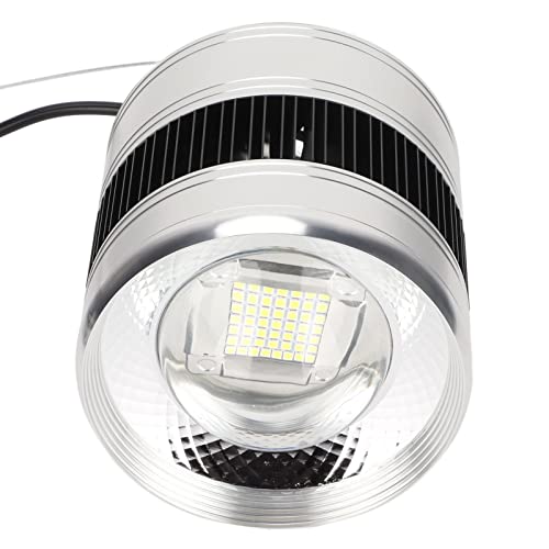 Hztyyier Aquarium-Pendelleuchte, Schöner Augenschutz, 49 LEDs, Edelstahlgehäuse, Hohe Helligkeit, Aquariumleuchte für Aquarien (ZY-K3 US-Stecker 110 V) von Hztyyier