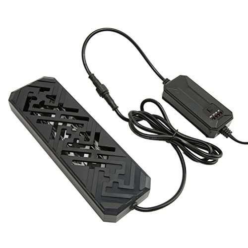 Hztyyier Aquarium-Reinigungsleuchte, Professionelle Aquarium-Reinigungsleuchte, US-Stecker, 110 V, Auslaufsicher, Effizient, mit Timer für Aquarien für Aquarien (22W) von Hztyyier