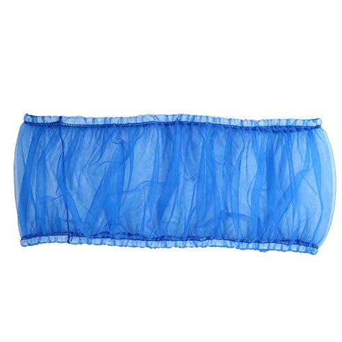 Hztyyier Birdcage Cover Seed Catcher, Universal Birdcage Nylon Mesh Netzabdeckung Rock Guard für Runde Quadratische Käfige(Blau) von Hztyyier