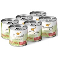 I love my cat Katzenfutter Nass mit Insekten - 6x200g von I love my cat