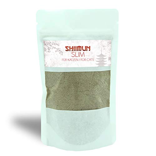 Ergänzungsfuttermittel für Katzen mit Shiitake, Flohsamenschalen - Shiimun Slim von I love my cat - 50g. Ideal für Übergewichtige und Sterilisierte Katzen, Entwickelt in Kooperation mit Tierärzten. von I love my cat