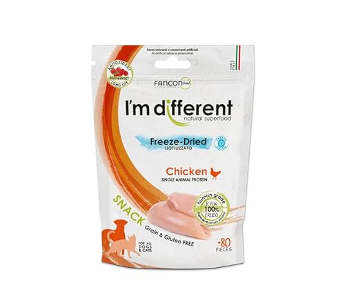 I'm different, gefriergetrocknete Monoprotein Snack Huhn von I'm Different