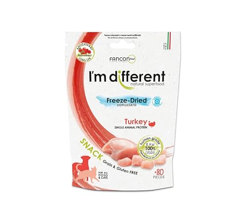 I'm different, gefriergetrocknete Monoprotein Snack Truthahn von I'm Different