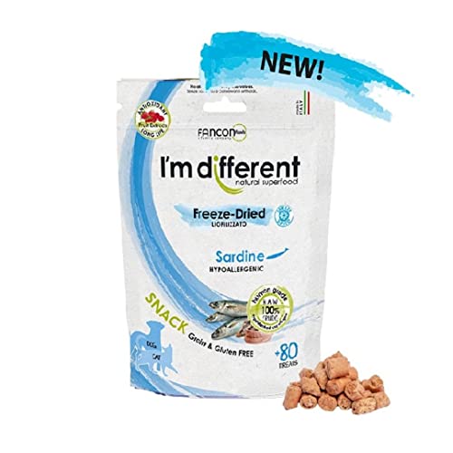 I'm different, gefriergetrockneter Monoprotein Snack Sardinen von I'm Different