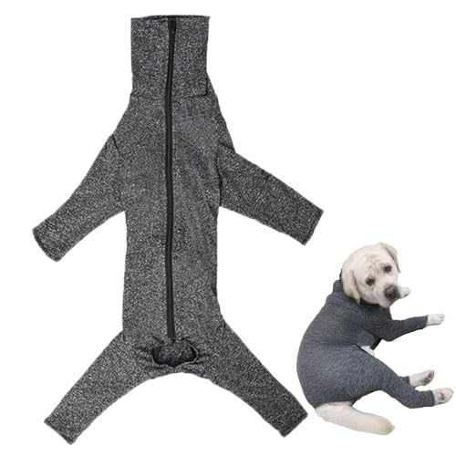 IAZE Genesungsanzug für Hunde, Basisschicht-Shirts, chirurgischer Genesungsanzug, Alternative zu E-Halsbändern, Einteiler, Body für Hunde und Katzen von IAZE