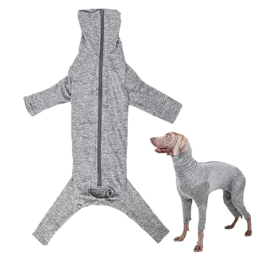 IAZE Genesungsanzug für Hunde, Basisschicht-Shirts, chirurgischer Genesungsanzug, Alternative zu E-Halsbändern, Einteiler, Body für Hunde und Katzen von IAZE