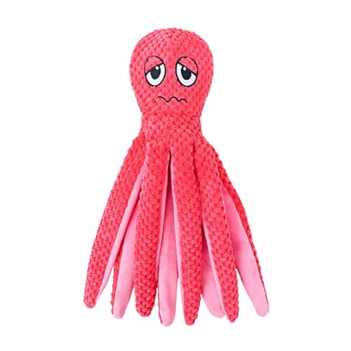 IAZE Pet Octopus Toy, Dog Plush Toys Octopus Puppy Tething Toys, Interactive Dog Toys Octopus Dog Toy For Puppy Small Medium and Large Boredom Dogs von IAZE