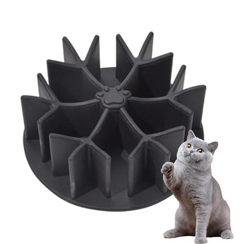 Puzzle Futternapf Waschbar Slow Feeder Hundenäpfe Anti-Rutsch Slow Feeding Puzzle Bowl Silikon Hundenapf Langsam Fressen Welpenschüssel für Hunde Welpen Kätzchen Haustiere von IAZE