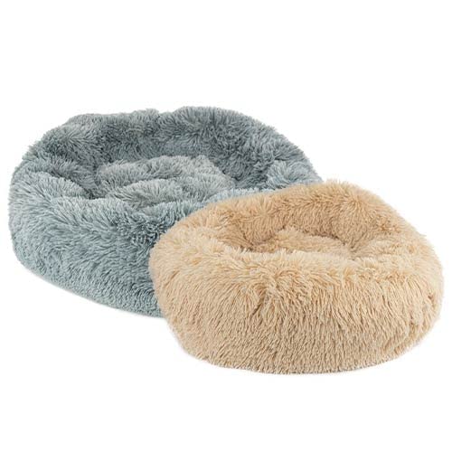 Donut Caress IBAÑEZ Hundebett (groß, beige) von IBAÑEZ