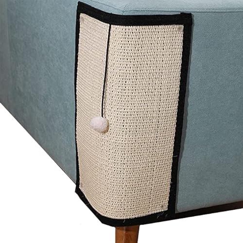 Kratzbrett Katzen Sofaschutz Couch Wand Kratzmatte Kratzschutz Sisal Kratzteppich Kratzunterlage Hunde Sessel Katzenkratzmatte Haltbar Kratzmöbel Wiederverwendbar Kratzpappe Katzenspielzeug von IBLUELOVER