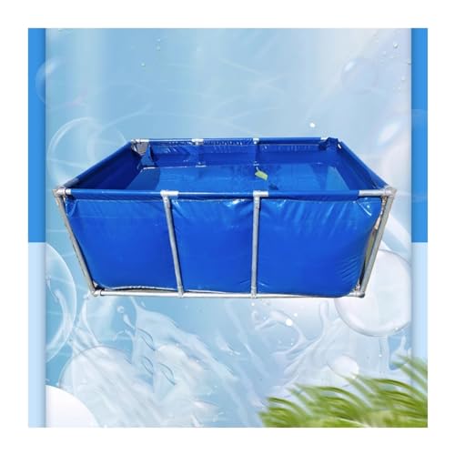 Fischteich-Aquarium-Pool, PVC-Leinen-Teiche mit Ablassventil, temporärer Fäkalientank für Salzwasserfische, 0,5-mm-Planen-Wasserspeicherpool für schwimmende Koi-Fischschildkröten von IBOWZ