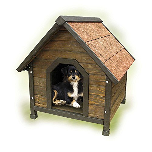 ICA dh1030s Hundehütte aus Holz mit Dach wasserdicht von ICA