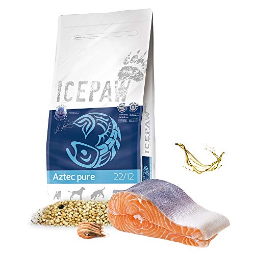 ICEPAW Aztec Pure I 2 kg I Trockenfutter für Hunde I Lachs, Krill, Amaranth I hypoallergen von ICEPAW by Michael Tetzner