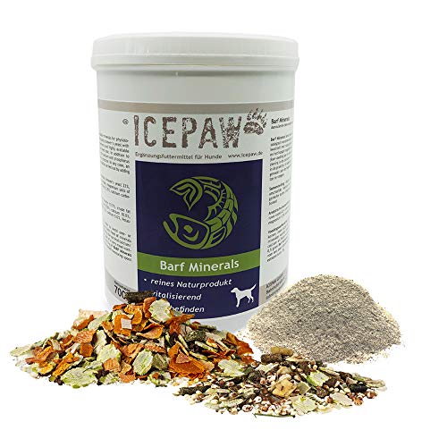 ICEPAW I Barf Kombipaket für Hunde I Barf Minerals (600 g) I Barf Müsli (1 kg) I Gemüsemix (1 kg) von ICEPAW by Michael Tetzner