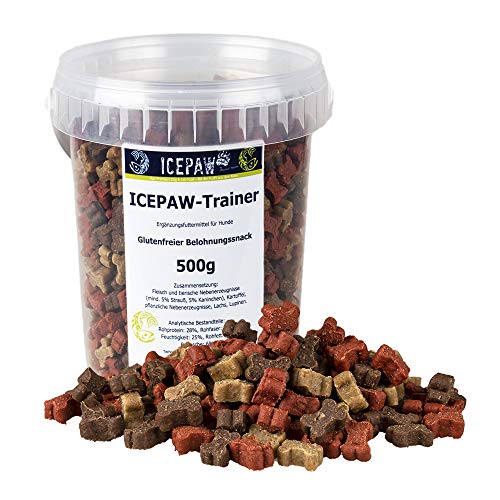 ICEPAW I Snack für Hunde I Trainer 500 g I Eimer von ICEPAW by Michael Tetzner